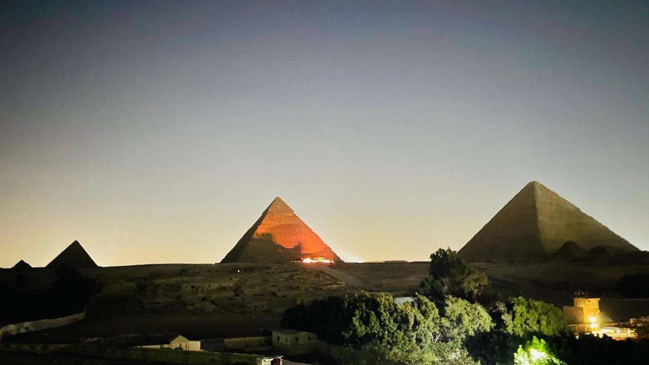 Sphinx Palace Pyramids View Inn Kafret el-Gabal Exterior photo