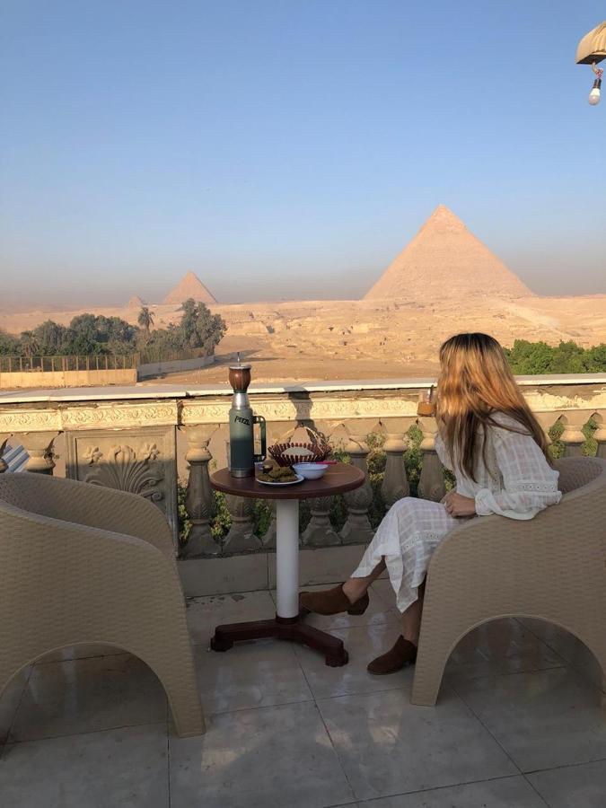 Sphinx Palace Pyramids View Inn Kafret el-Gabal Exterior photo